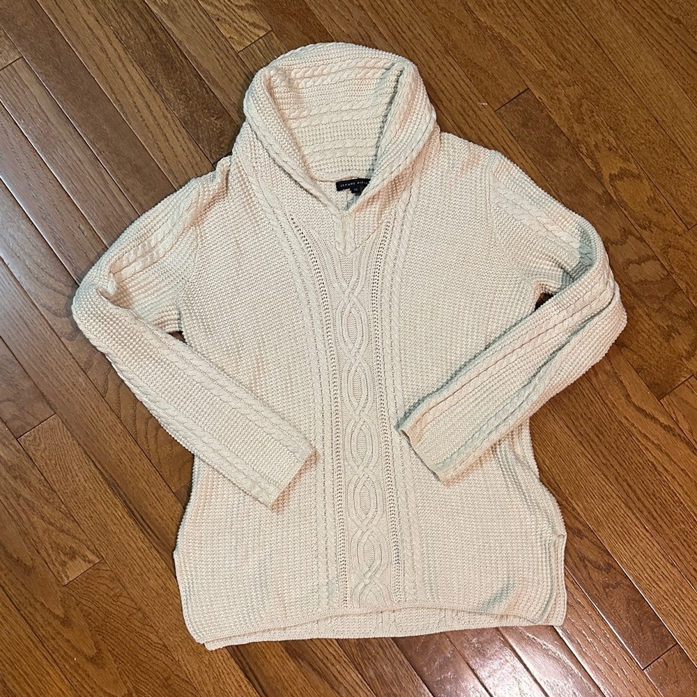 Cozy Cream Cable Knit Sweater